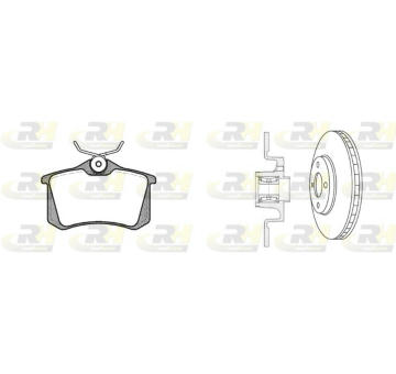Sada bŕzd, Kotúčová brzda ROADHOUSE 8263.25