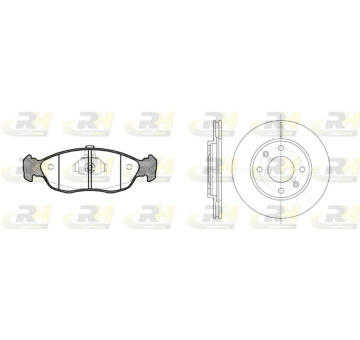 Sada bŕzd, Kotúčová brzda ROADHOUSE 8461.02