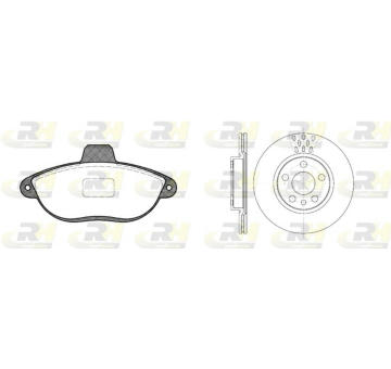 Sada bŕzd, Kotúčová brzda ROADHOUSE 8602.00
