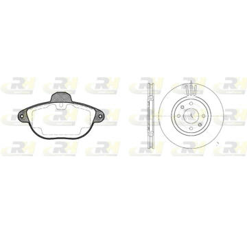 Sada bŕzd, Kotúčová brzda ROADHOUSE 8608.00