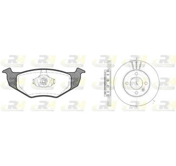 Sada bŕzd, Kotúčová brzda ROADHOUSE 8609.01