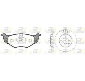 Sada bŕzd, Kotúčová brzda ROADHOUSE 8609.02