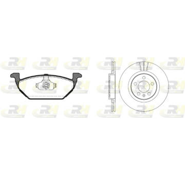 Souprava brzd, koutocova brzda ROADHOUSE 8633.04