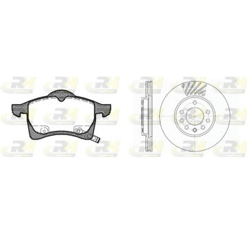 Sada bŕzd, Kotúčová brzda ROADHOUSE 8683.00