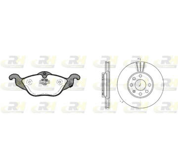 Sada bŕzd, Kotúčová brzda ROADHOUSE 8684.00