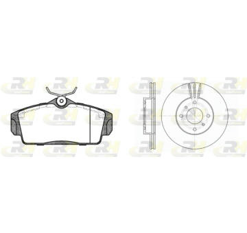 Souprava brzd, koutocova brzda ROADHOUSE 8704.01
