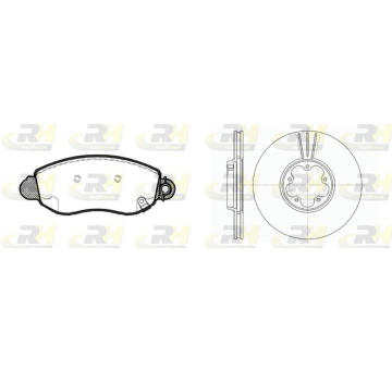 Souprava brzd, koutocova brzda ROADHOUSE 8772.00
