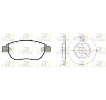 Souprava brzd, koutocova brzda ROADHOUSE 8841.00