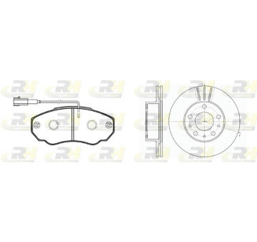 Sada bŕzd, Kotúčová brzda ROADHOUSE 8960.00