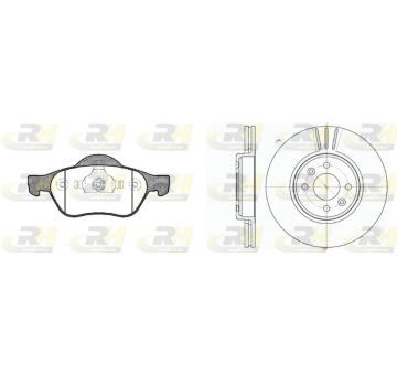 Souprava brzd, koutocova brzda ROADHOUSE 8962.01