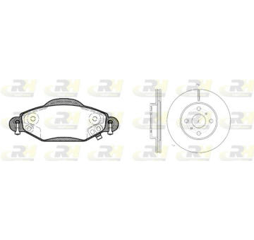 Sada bŕzd, Kotúčová brzda ROADHOUSE 8978.00