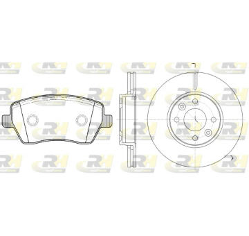 Souprava brzd, koutocova brzda ROADHOUSE 8987.01