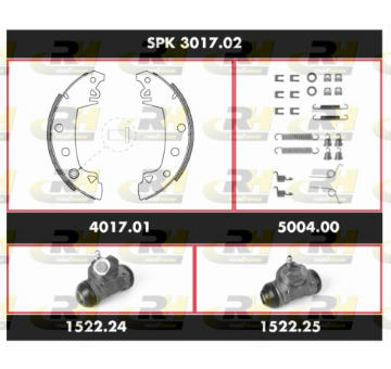 Souprava brzd, bubnova brzda ROADHOUSE SPK 3017.02