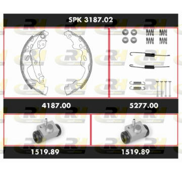 Souprava brzd, bubnova brzda ROADHOUSE SPK 3187.02