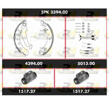 Souprava brzd, bubnova brzda ROADHOUSE SPK 3394.00