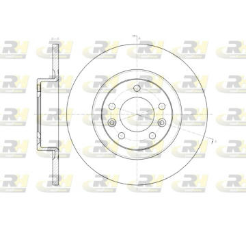Brzdový kotúč ROADHOUSE 61473.00