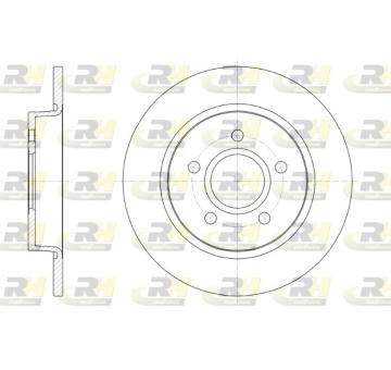 Brzdový kotúč ROADHOUSE 61503.00