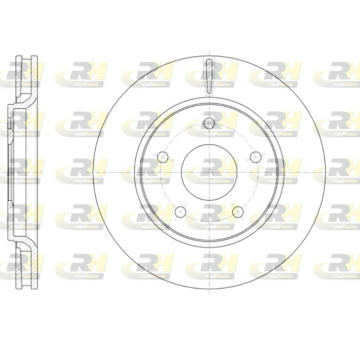 Brzdový kotouč ROADHOUSE 61393.10
