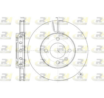 Brzdový kotouč ROADHOUSE 61484.10