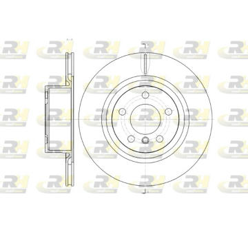 Brzdový kotouč ROADHOUSE 61455.10