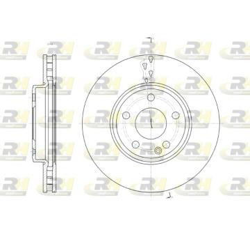 Brzdový kotouč ROADHOUSE 61522.10