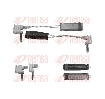 Vystrazny kontakt, opotrebeni oblozeni REMSA 001038