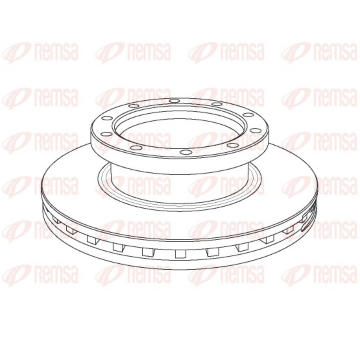 Brzdový kotouč REMSA NCA1061.20