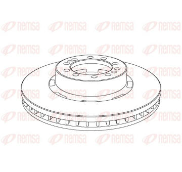 Brzdový kotouč REMSA NCA1074.20