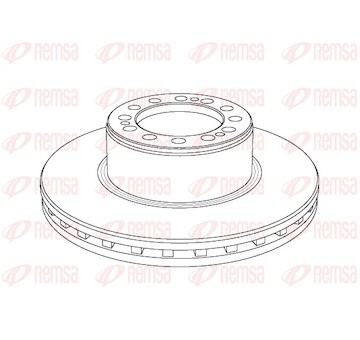 Brzdový kotouč REMSA NCA1079.20