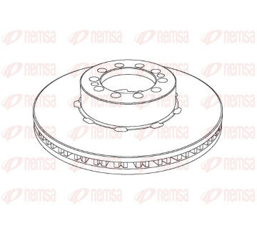 Brzdový kotouč REMSA NCA1126.20