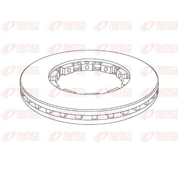 Brzdový kotouč REMSA NCA1143.20
