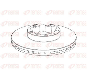 Brzdový kotouč REMSA NCA1148.20