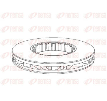 Brzdový kotouč REMSA NCA1161.20
