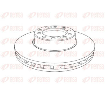 Brzdový kotouč REMSA NCA1193.20