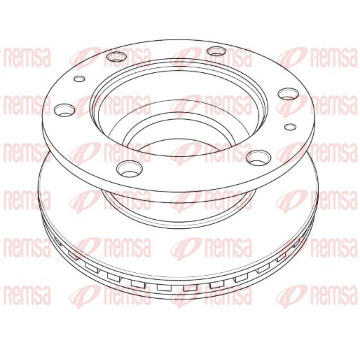 Brzdový kotouč REMSA NCA1197.20