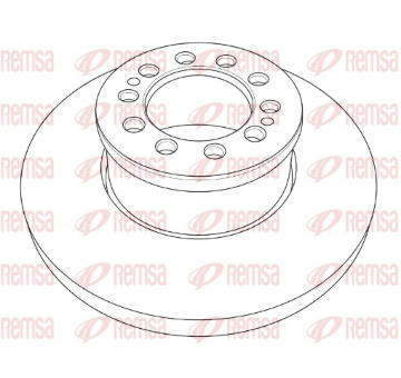 Brzdový kotouč REMSA NCA1203.10