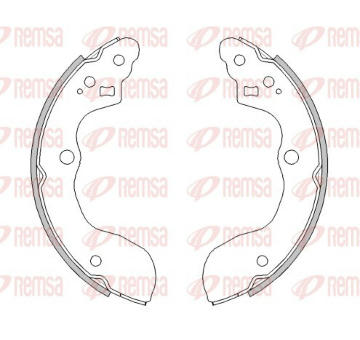 Sada brzdových čelistí REMSA 4531.00