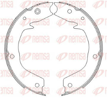 Brzdová čelist, parkovací brzda REMSA 4541.00