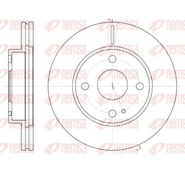 Brzdový kotouč REMSA 6056.10