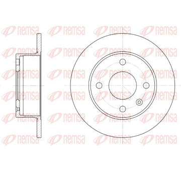 Brzdový kotouč REMSA 6095.00