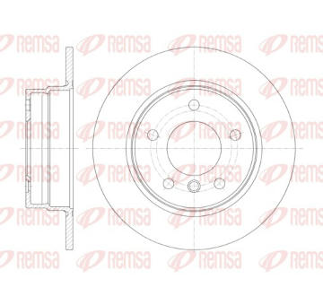 Brzdový kotouč REMSA 61013.00