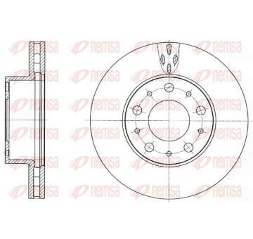 Brzdový kotouč REMSA 61015.10