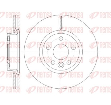 Brzdový kotouč REMSA 61019.10