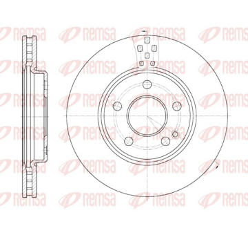 Brzdový kotouč REMSA 61029.10