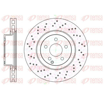 Brzdový kotouč REMSA 61032.10