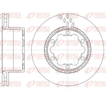 Brzdový kotouč REMSA 61036.10