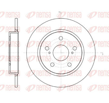 Brzdový kotouč REMSA 61044.00