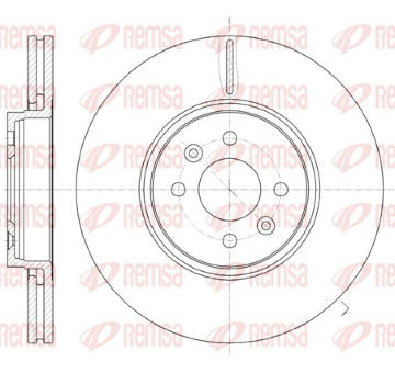 Brzdový kotouč REMSA 61049.10