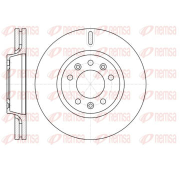 Brzdový kotouč REMSA 61052.10