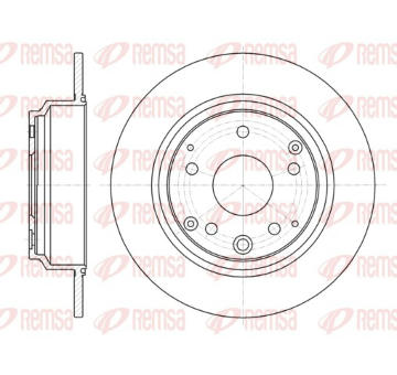 Brzdový kotouč REMSA 61090.00